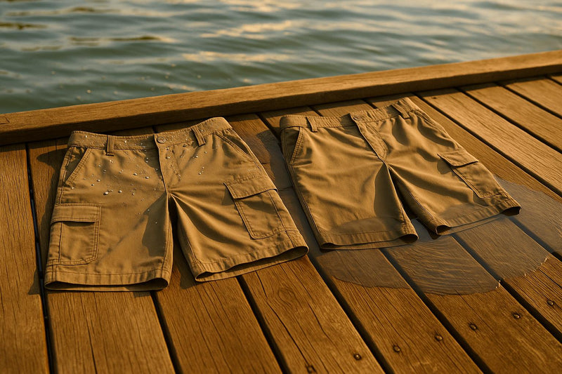 Hydrophobic vs. Waterproof: Fishing Shorts Compared
