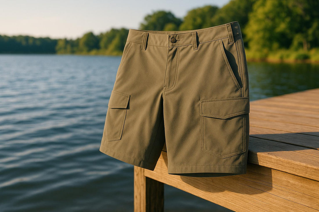 Recycled Polyester in Fishing Shorts