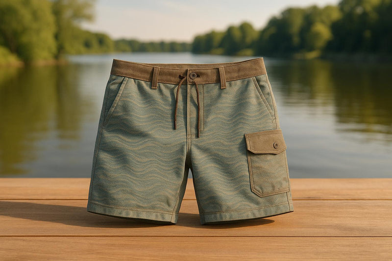 Upcycled Fabrics in Fishing Shorts Design