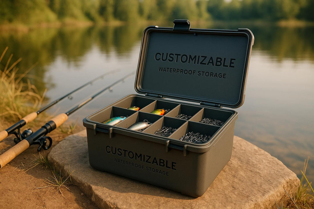 Customizable Waterproof Storage for Fishing Gear
