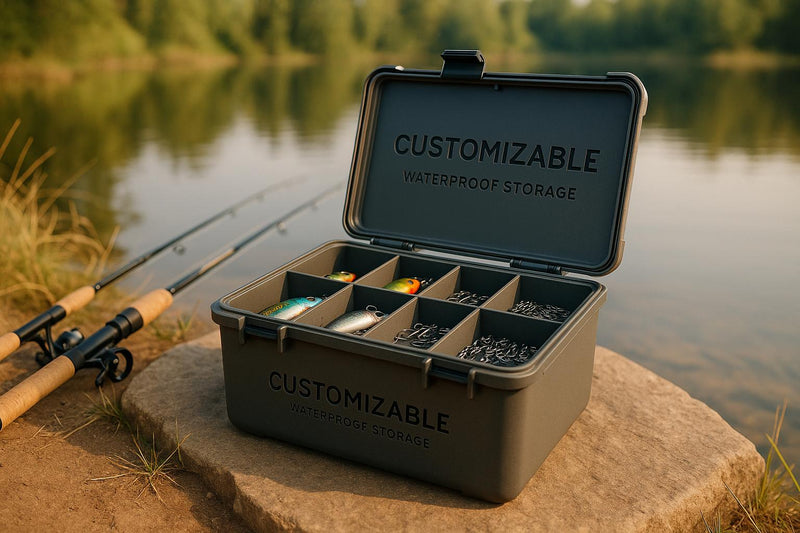 Customizable Waterproof Storage for Fishing Gear