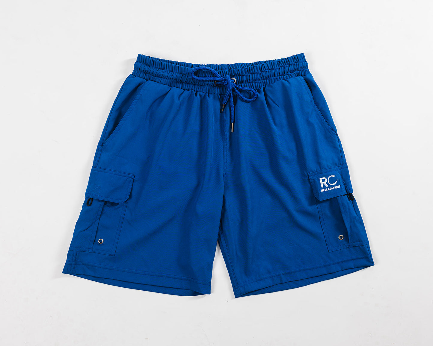 Blue Padded Men's Fishing Shorts